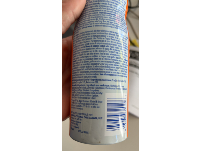 Banana Boat Ultra Mist Sport Performance Sunscreen Spray, SPF 30