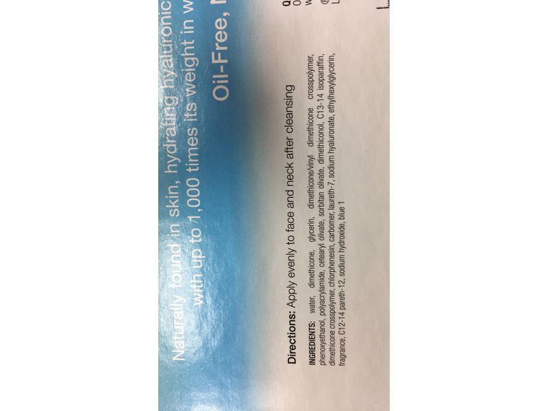 Neutrogena Hydro Boost Water Gel, 1.7 oz/48 g, Pack Of 2