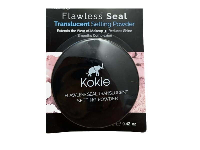 Kokie Flawless Seal Translucent Setting Powder, 0.42 oz/12 g