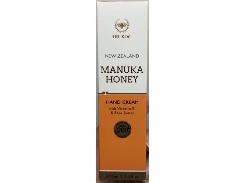 Bee Kiwi Hand Cream, Manuka Honey, Vitamin E & Shea Butter, 2.5 fl oz/75 mL