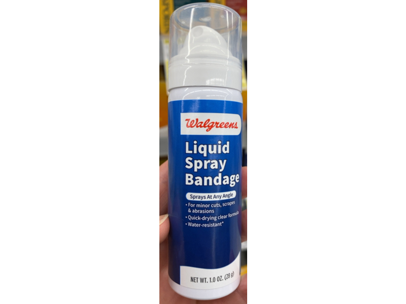 Walgreens Liquid Spray Bandage, 1.0 oz/28 g