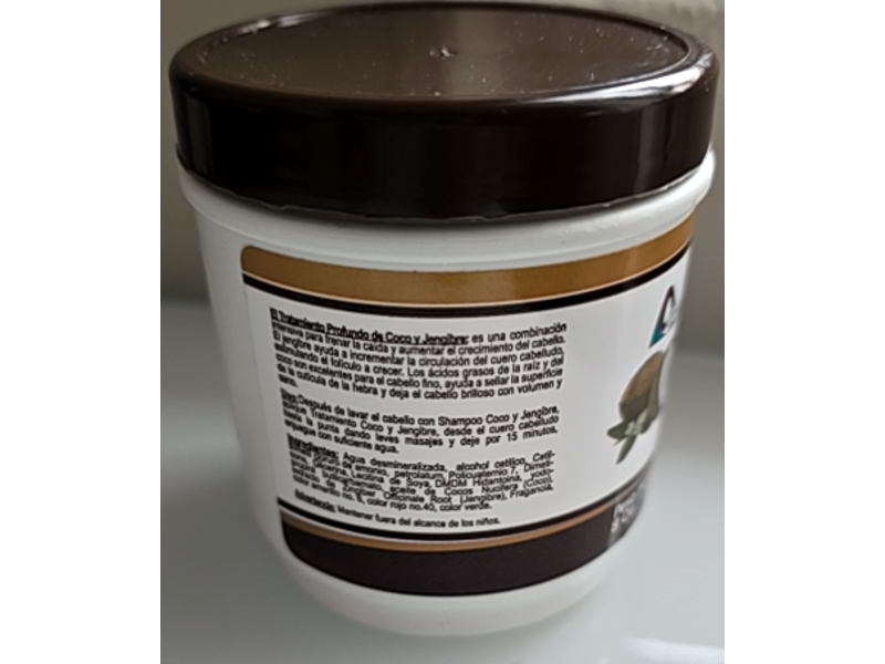 Lemuel Leche Cabra Treatment, Coconut & Ginger, 8 oz/227 mL