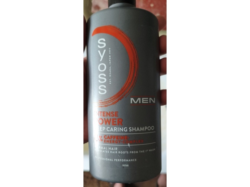 Syoss Men Intense Power Deep Cleansing Shampoo, 440 mL