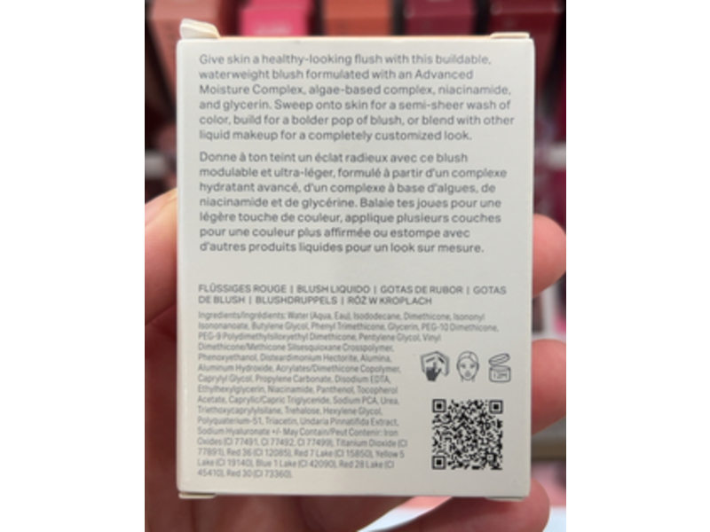 Morphe Hot Shot Blush Drops, Natural Heat, 0.5 fl oz/15 mL