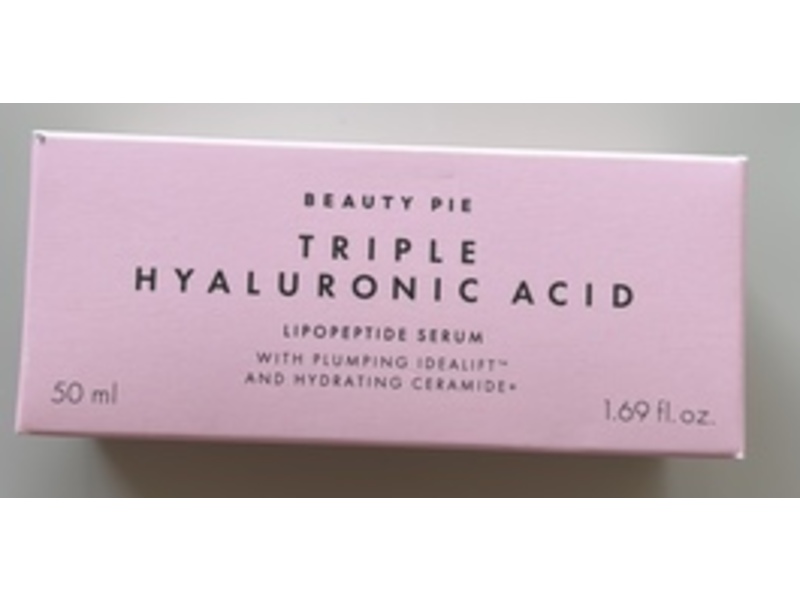 Beauty Pie Triple Hyaluronic Acid Lipopeptide Serum, 1.69 fl oz/50 mL
