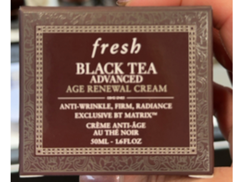 Fresh Age Renewal Cream, Black Tea, 1.6 fl oz/50 mL