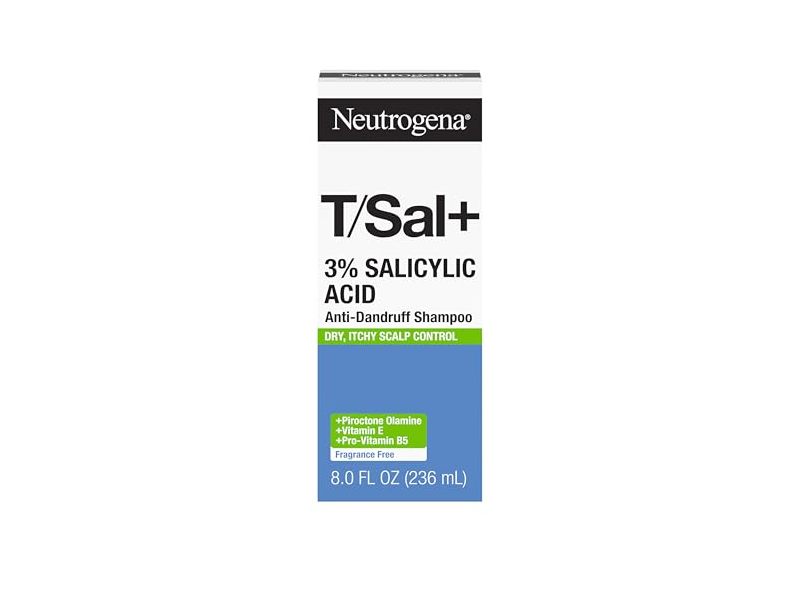 Neutrogena T/Sal+ Anti-Dandruff Shampoo, 3% Salicylic Acid, 8.0 fl oz/236 mL