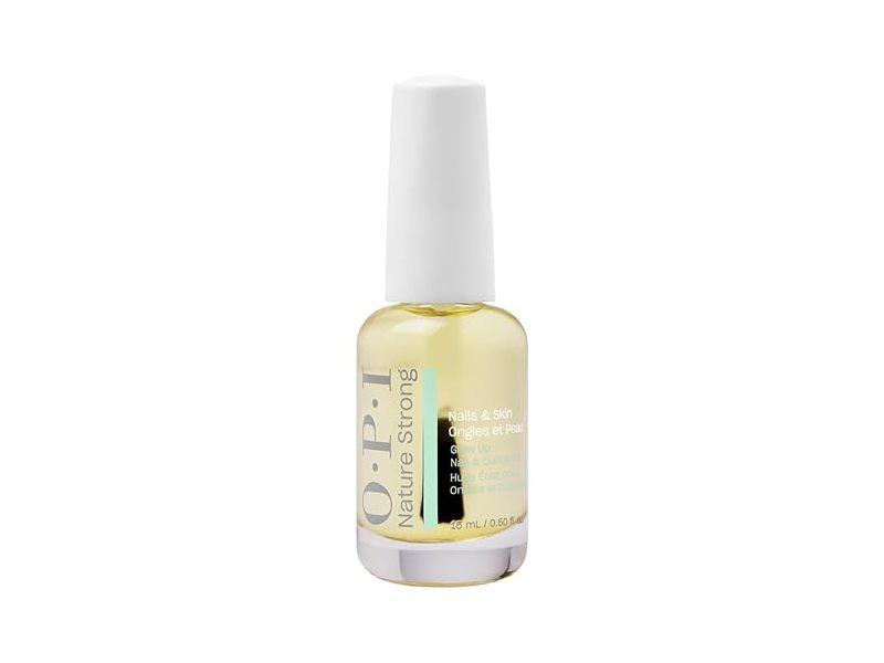 OPI Nature Strong Glow Up Nail & Cuticle Oil, 0.5 fl oz/15 mL