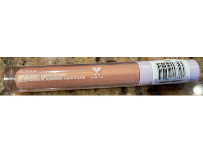 Ulta Beauty Shiny Sheer Lip Gloss, Melon, 0.1 fl oz/3 mL