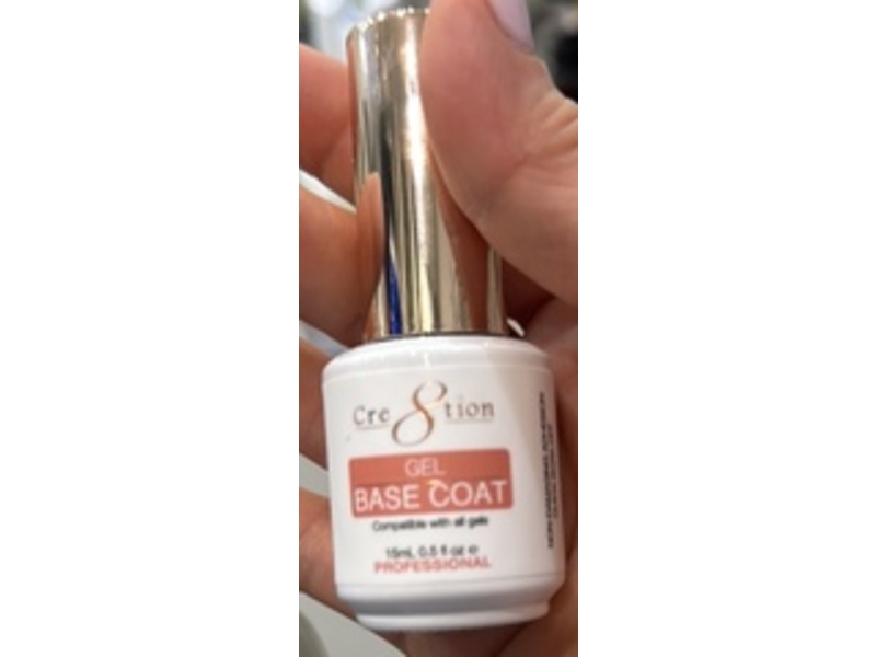 Cre8tion Gel Base Coat, 0.5 fl oz/15 mL