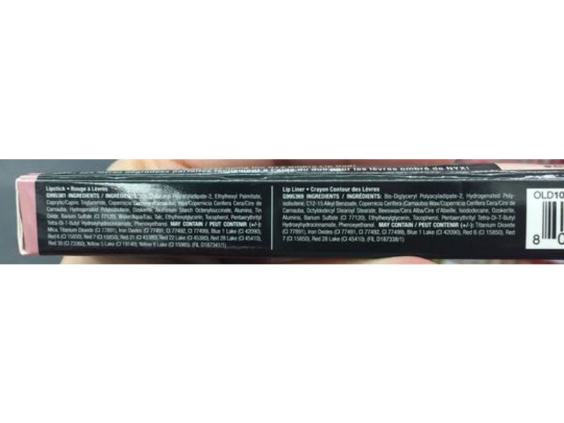 NYX Professional Makeup Ombre Lip Duo, Rags & Riches, 0.015 oz/0.45 g