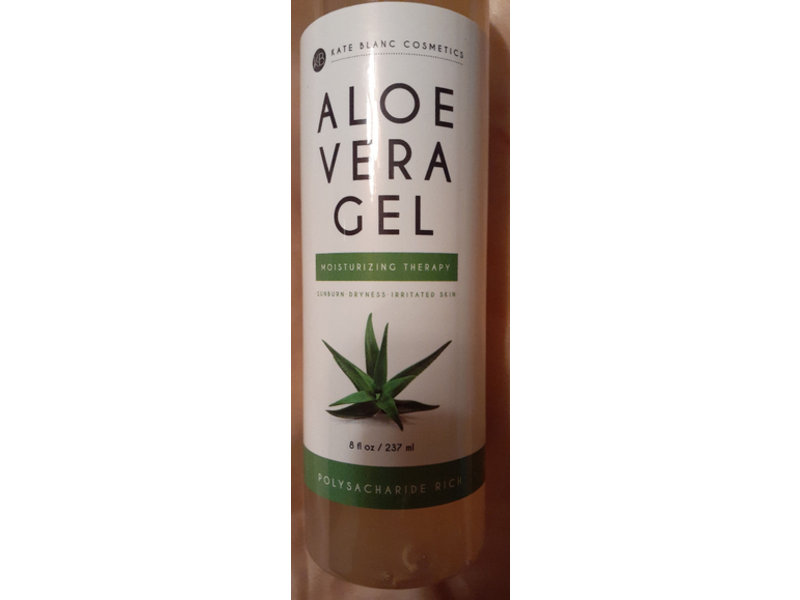 Kate Blanc Cosmetics Moisturizing Therapy, Aloe Vera Gel, 8 fl oz/237 mL