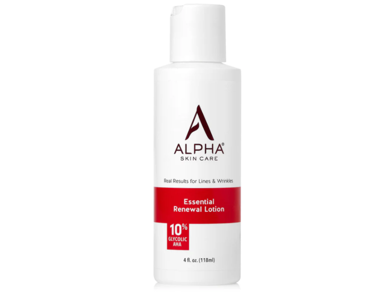 Alpha Skin Care Essential Renewal Lotion, 10% Glycolic AHA, 4 fl oz /118 mL