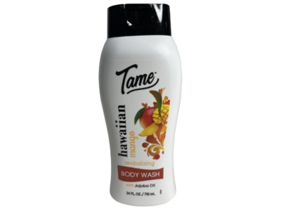 Tame Hawaiian Revitalizing Body Wash, Mango, 24 fl oz/710 mL