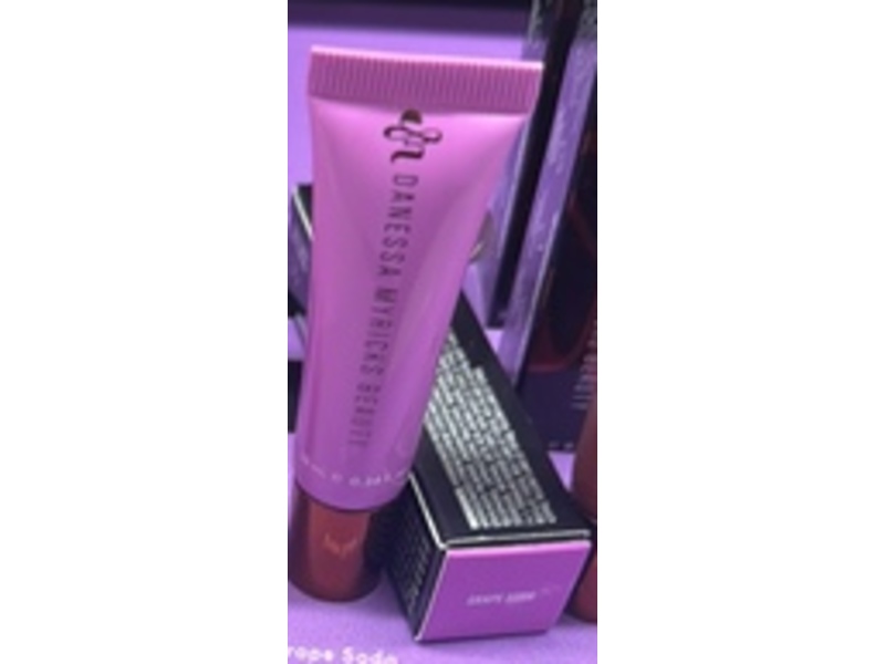 Danessa Myricks Beauty GlossWork 4D Ultra Shine Plumping Lip Gloss, Grape Soda, 0.34 oz/10 mL