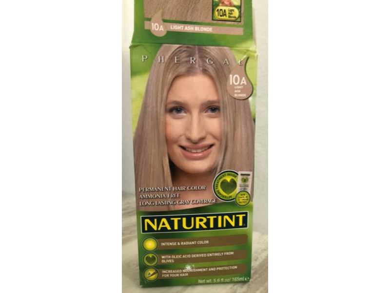 Naturtint Hair Color, 10 A Light Ash Blonde, 5.6 fl oz/165 mL