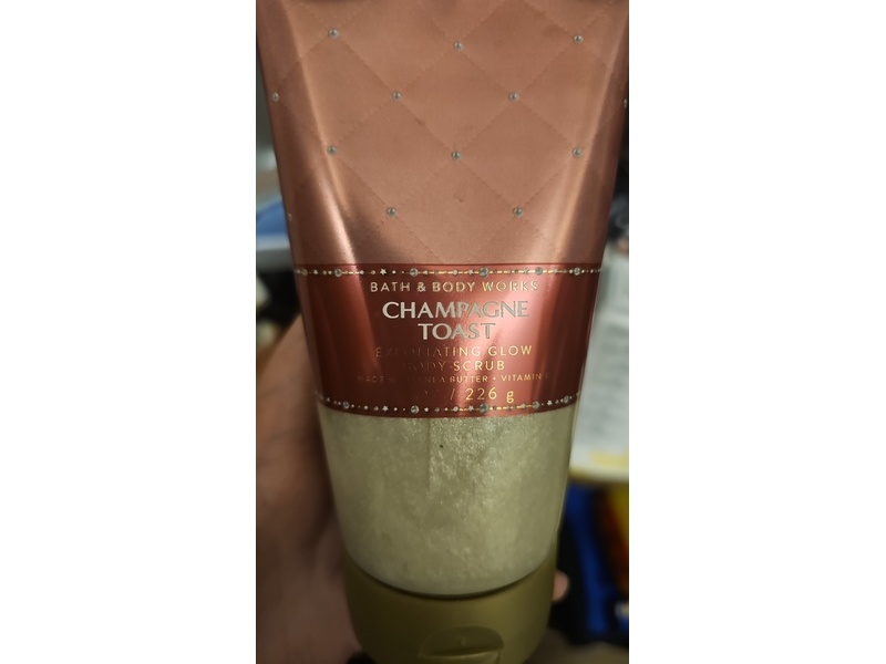 Bath & Body Works Exfoliating Glow Body Scrub, Champagne Toast, 8 oz/226 g
