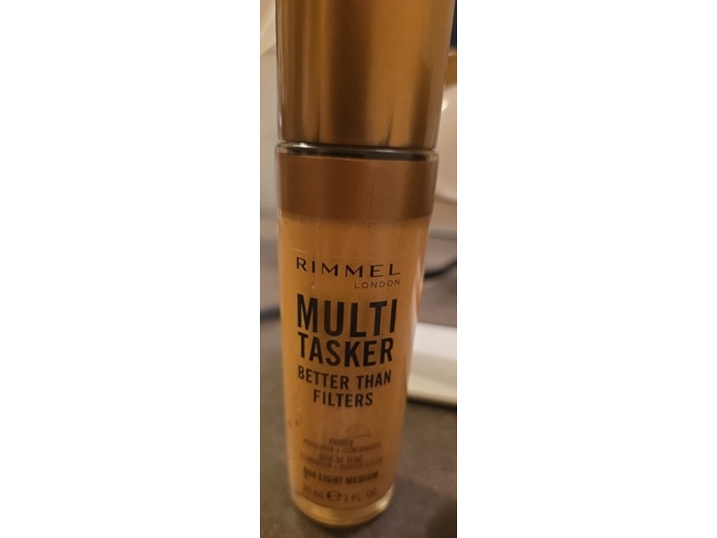 Rimmel Multi-Tasker Better Than Filters Primer, 004 Light Medium, 1 fl oz/30 mL