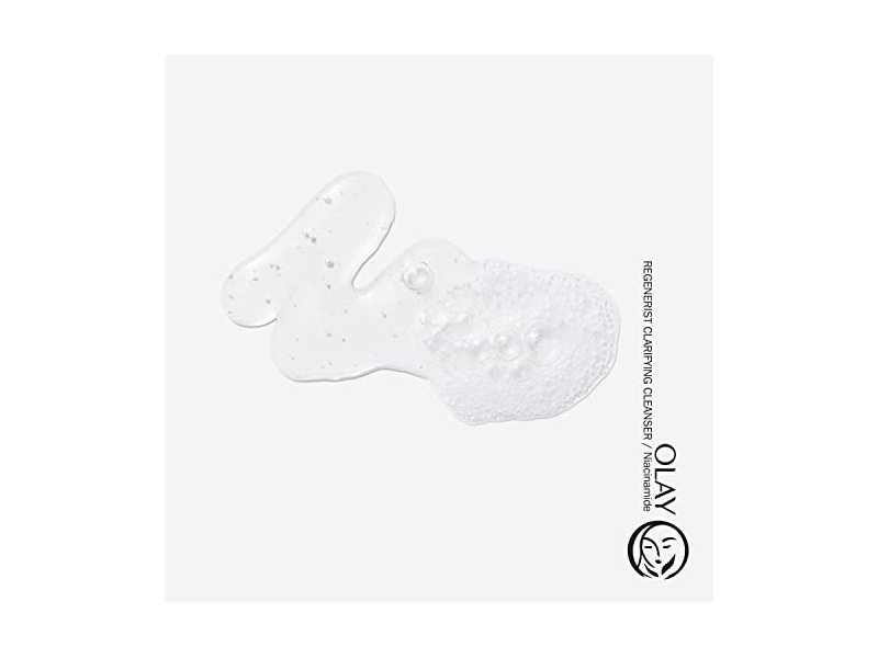 Olay Niacinamide + Peptide 24 Clarifying Face Wash, Sulfate-Free,16 fl oz/473 mL