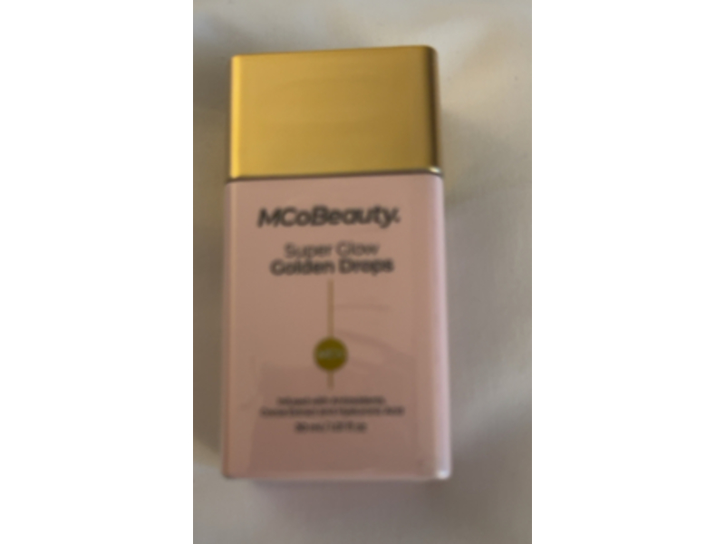 McoBeauty Super Glow Bronzer, Golden Drops, 1 fl oz/30 mL