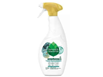 Seventh Generation Tub & Tile Cleaner Powerful Clean, 2.5 fl oz/58 mL