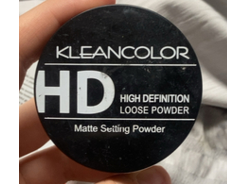 Kleancolor HD High Definition Matte Setting Loose Powder, 02 Light, 0.26 oz/1.5 g
