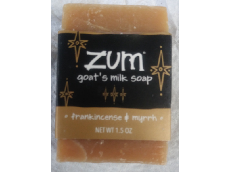 Zum Goat's Milk Soap, Frankincense & Myrrh, 1.5 oz