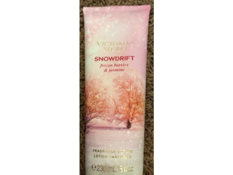Victoria's Secret Fragrance Lotion, Snowdrift Frozen Berries & Jasmine, 8 fl oz/236 mL