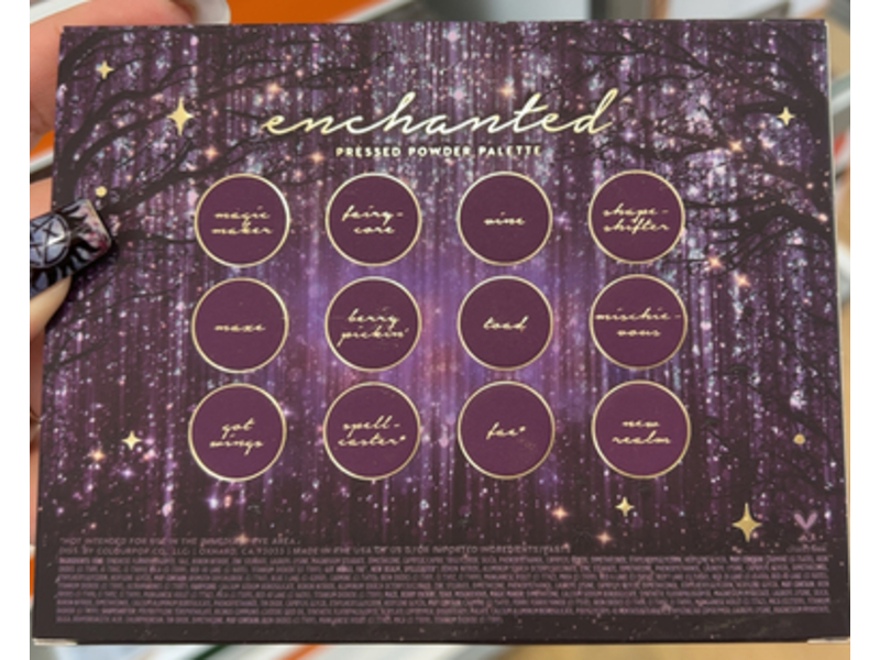 Colourpop Enchanted Pressed Powder Palette, 0.44 oz