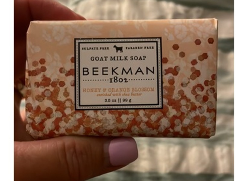 Beekman 1802 Goat Milk Soap, Honey & Orange Blossom, 3.6 oz/99 g