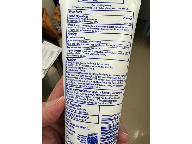 Banana Boat Simply Protect Sensitive, SPF 50+, 9 fl oz