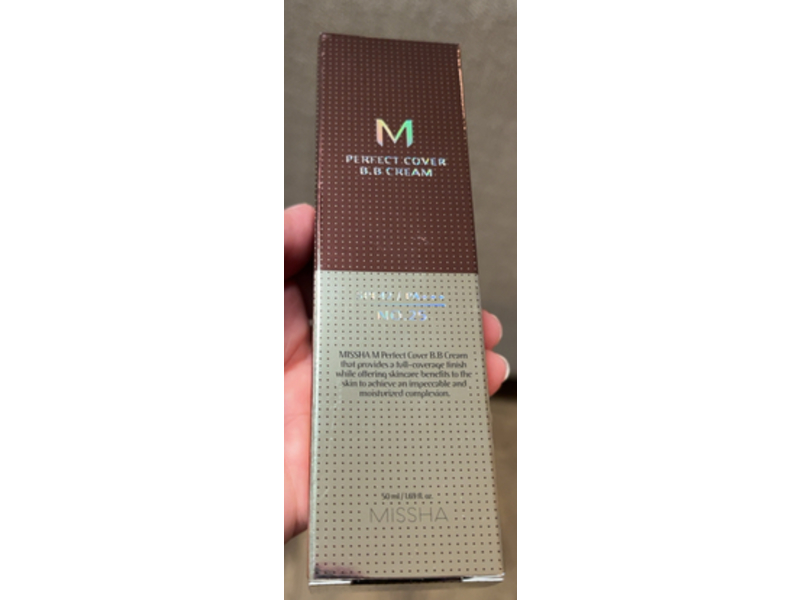 Missha M Perfect BB Cream, SPF 42, No.25 Warm Beige, 1.69 fl oz/50 mL
