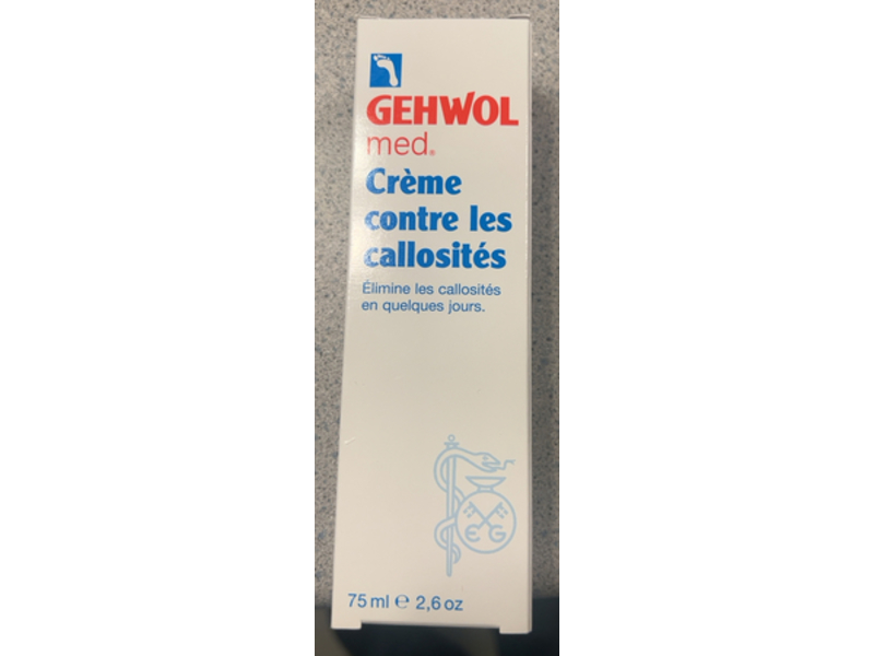 Gehwol Med Callus Cream, 2.6 oz/75 mL