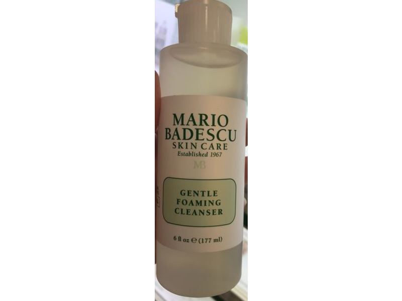Mario Badescu Skin Care Gentle Foaming Cleanser, 6 fl oz/177 ml