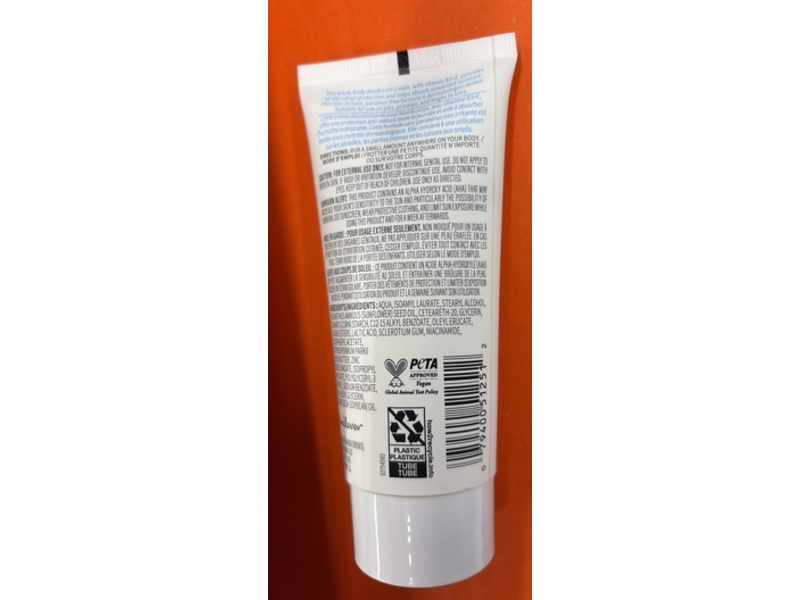 Dove Whole Body Deodorant Cream, 73 mL