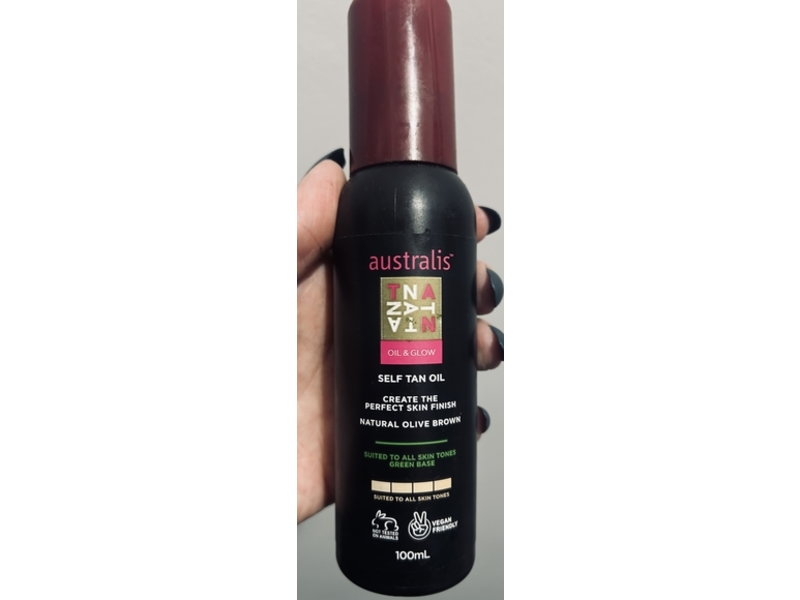 Australis Self Tan Oil, Natural Olive Brown, 100 mL
