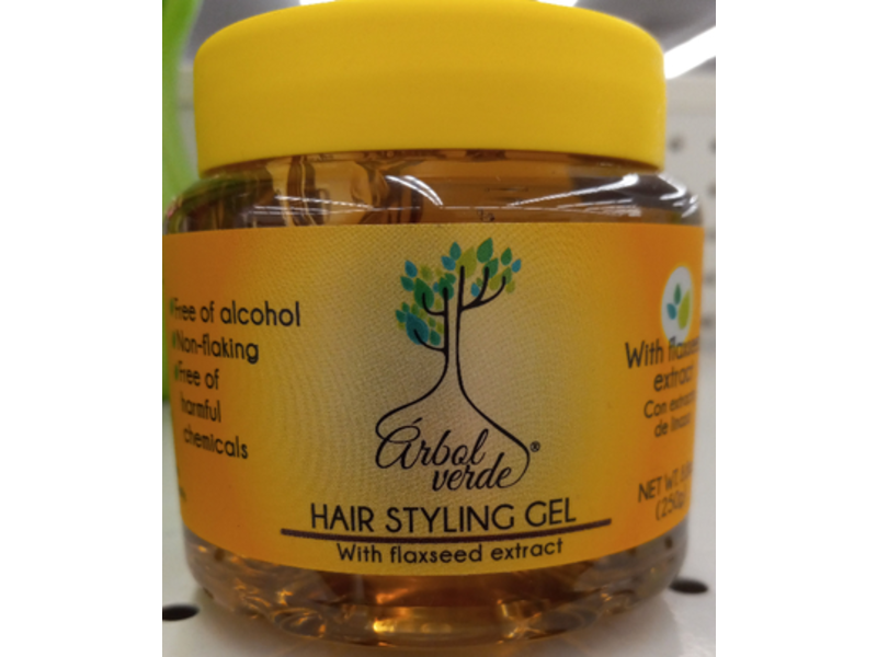 Arbol Verde, Flaxseed Styling Gel, 8.8 oz/250 g