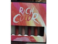 Rich Color Velvet Lip Gloss, Niceface, 0.041 fl oz/1.6 g, 6 Count - Image 3