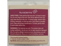 Nuvadermis Medical Grade Silicone Scar Tape Roll, Clear, 1 Count - thumbnail 3