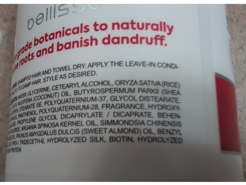 Bellisso Curly Hair Leave-In Conditioner, 8.45 fl oz/250 mL
