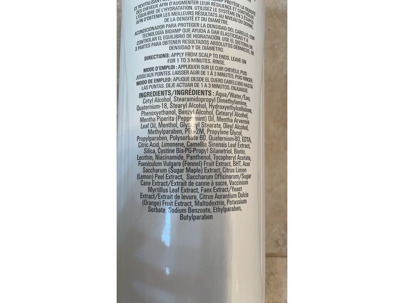 Nioxin 3 Scalp Therapy Conditioner, Color Safe, 33.8 fl oz/1 L