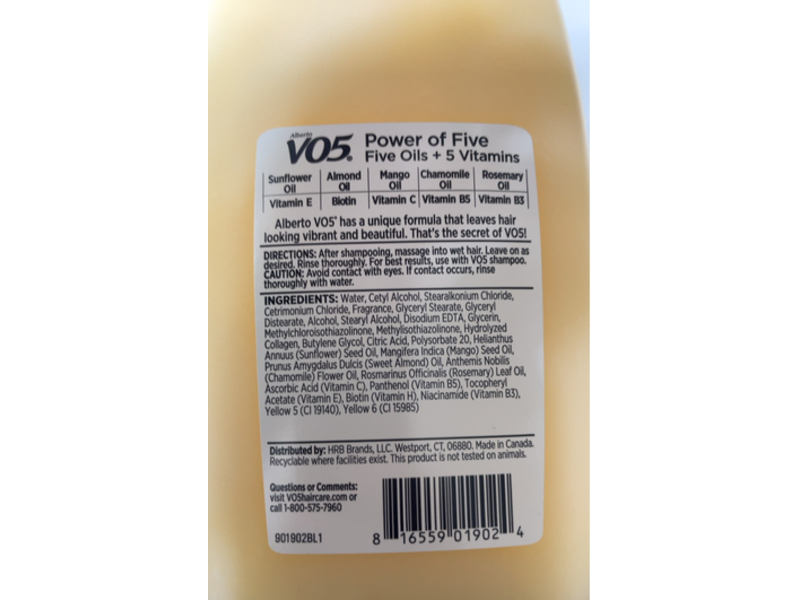 Alberto Vo5 Extra Body Conditioner, Collagen, 18 fl oz/532 mL