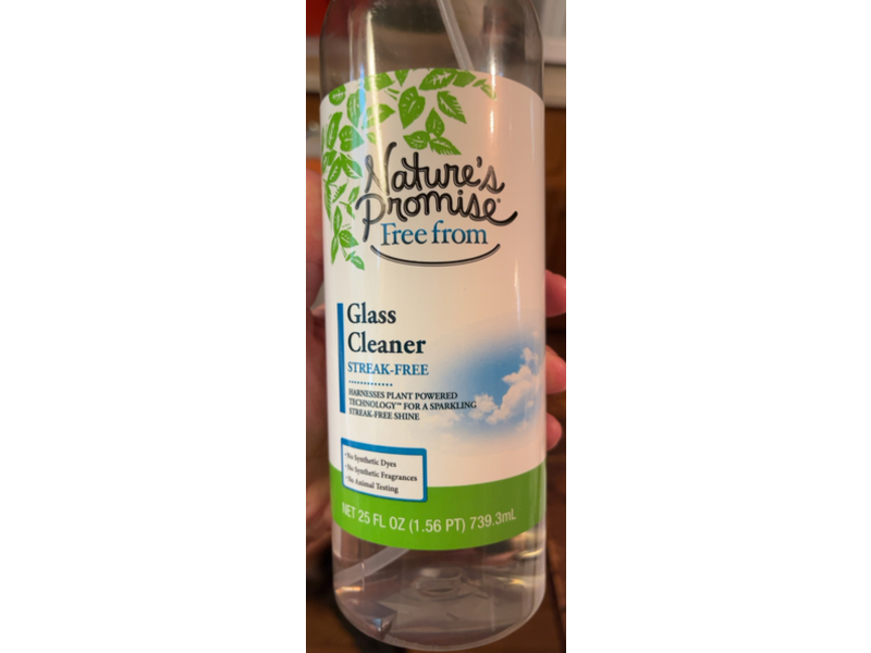 Nature's Promise Glass Cleaner, 25 fl oz/739.3 mL