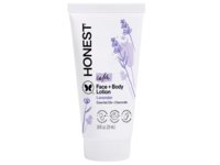 The Honest Company Calm Face+Body Lotion, Lavender, 1.0 fl oz/29 mL - thumbnail 1