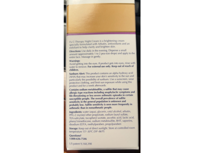 Obagi-C Fx C-Therapy Night Cream, 2 oz/57 g