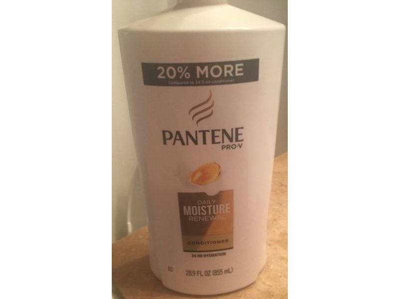 Pantene Pro-V Daily Moisture Renewal Conditioner, Hydrating, 28.9 fl oz/855 mL