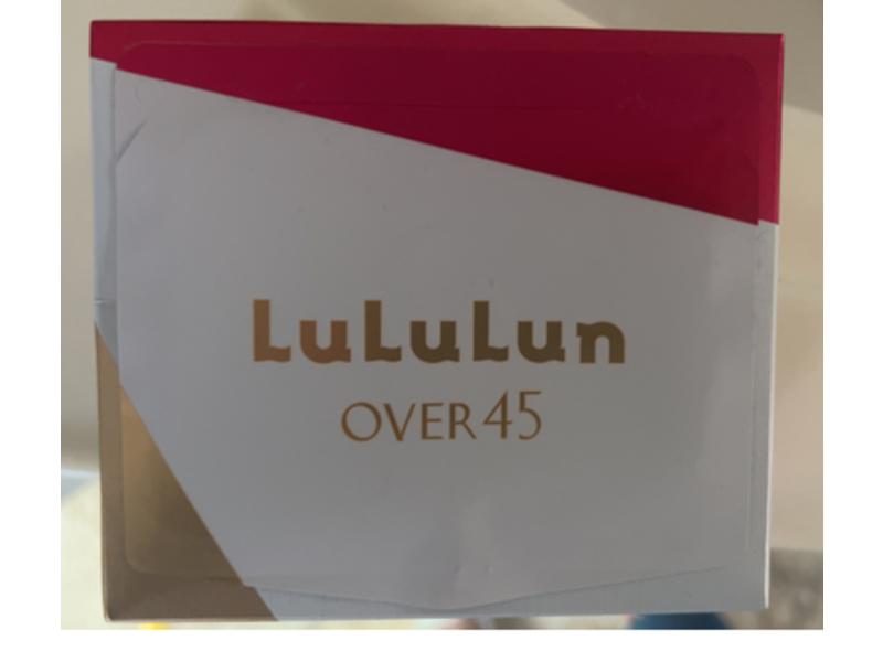 Lululun Over45 Facial Sheet Mask, Camelia Pink, 32 Count