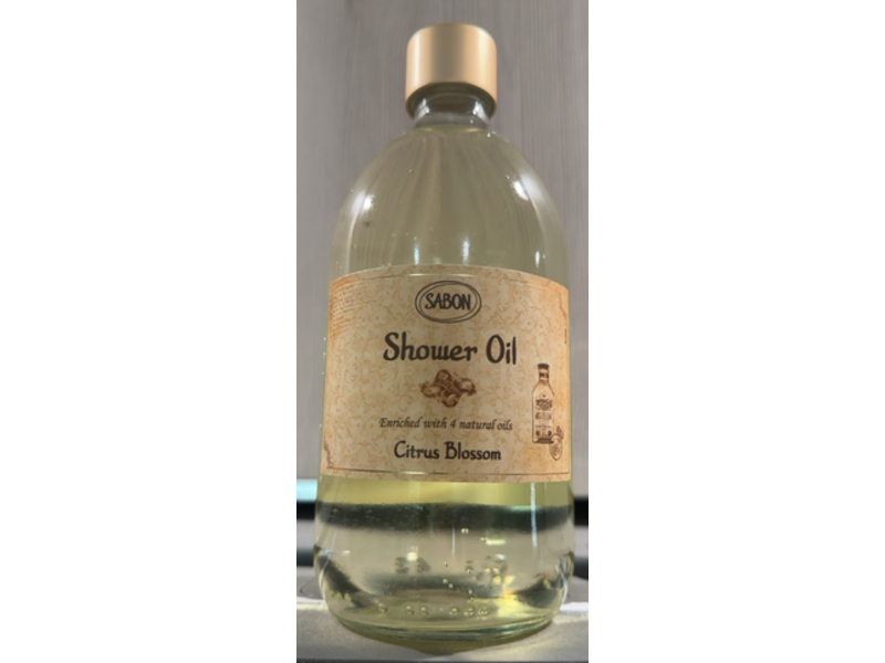 Sabon Shower Oil, Citrus Blossom, 17.59 fl oz/500 mL