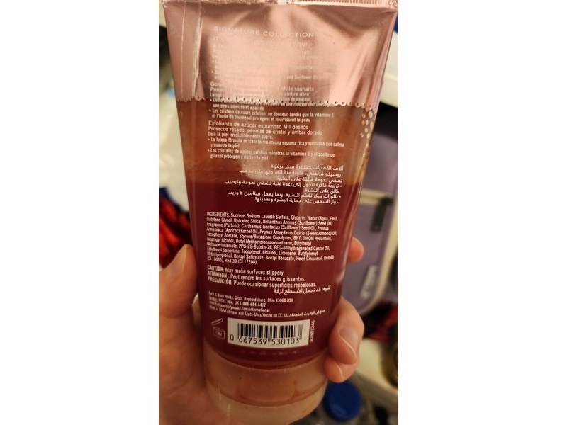 Bath & Body Works Foaming Sugar Scrub, A Thousand Wishes, 8 oz/226 g