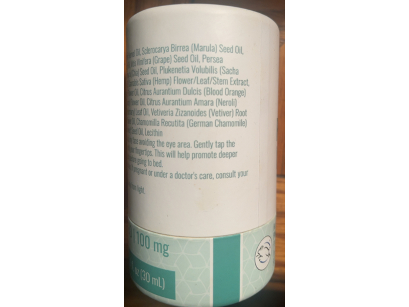 Plant Therapy Revitalize Night Oil, Cbd, 1 fl oz/30 mL